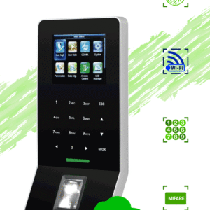 Zkteco F22Mifare - Control De Acceso Y Asistencia / 3000 Huellas / 5000 Tarjetas Mifare / Teclado Táctil / Sensor De Huella Bio Id / Conexión Tcpip / Wifi / Adms Gratis #Zka