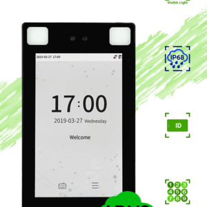 Zkteco Proface X- Terminal De Control De Acceso Con Reconocimiento Facial/ Para Exterior De -30° Hasta 60°/ 30,000 Rostros/ 50,000 Tarjetas Rfid 125 Khz/ 8 Pulgadas/ Ip68/ Ik04/ Serie Visible Light #Feb1