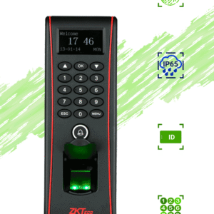 Zkteco Tf1700 - Control De Acceso Exterior De Huella, Tarjeta Y Contraseña / Soporta 3000 Huellas / 10000 Tarjetas Rfid 125 Khz / Almacena 30000 Registros / Conexión Tcpip / Usb / Compatible Con Software Zk Access 3.5