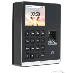 Zkteco Sensefp M1 - Control De Asistencia Con Huella Digital Bioid+ (500), Tarjeta De Proximidad 125 Khz (500), Contraseña (500), 100,000 Eventos Y Conexión Wi-Fi (Compatible Con Zkbio Zlink) #1Xzk2