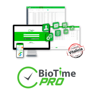 Zkteco Biotimeprostarter- Licencia De Asistencia Vitalicia / Versión Web / Para 5 Terminales Centralizadas / 500 Empleados / 1 Punto Para App / 1 Multicompañia