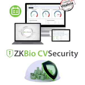 Zkteco Zkbiocvtap100 - Modulo Vitalicio De Asistencia Para Biocvsecurity Para 100 Puntos De Asistencia / Hasta 30 000 Usuarios